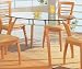 Dining Tables Sizes - Global Furniture USA 138DT-60" Crestone Dining Table in Natural Finish Size:60"