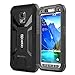 Samsung Galaxy S5 Active Case - Poetic Samsung Galaxy S5 Active Case [Revolution Series] - [Heavy Duty] [Dual Layer] Complete Protection Hybrid Case with Built-In Screen Protector for Samsung Galaxy S5 Active Black (3 Year Manufacturer Warranty From Poetic)