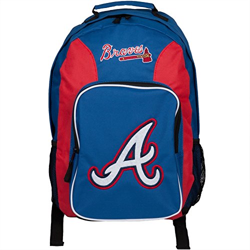 MLB Atlanta Braves Southpaw Backpack, Navy