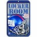 NFL New York Giants 11-by-17-Inch Locker Room Sign