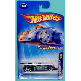 Mattel Hot Wheels 2005 First Editions 1:64 Scale Torpedoes Purple Tor-Speedo Die Cast Car #041