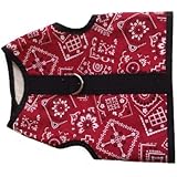 Kitty Holster Cat Harness, Small/Medium, Red Bandana