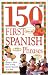 Book 150 First Spanish Phrases