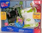 Littlest Pet Shop Electronic Digital Planner - Green - BONUS Carry Case and Sticker Sheets