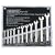 Draper 29545 Hi-torq Metric Combination Spanner Set 11 piece