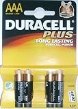 Duracell Plus Alkaline Batterie AAA Micro 4er Pack