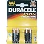 Duracell Plus Alkaline Batterie AAA Micro 4er Pack