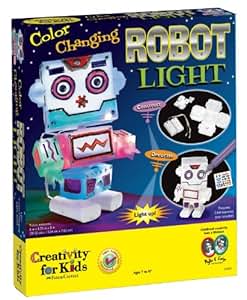 Amazon.com: Creativity for Kids Color Changing Robot Light: Toys & Games