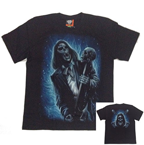 Movie T Shirts,Glow in the Dark,Rocker Singer Walking Dead,Oversized XL 03