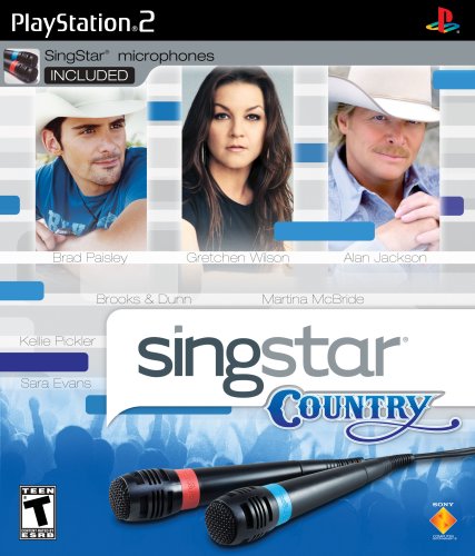 SingStar Country with microphone