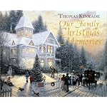 Our Family Christmas Memories (Thomas Kinkade) book cover