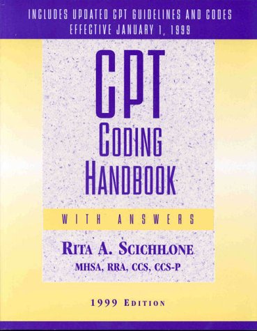 CPT Coding Handbook, 1999 Edition (with Answers)