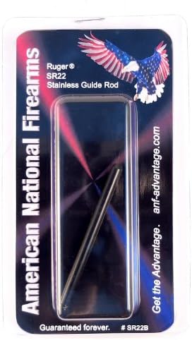 American National Firearms Ruger SR22 Black Stainless Steel Recoil Guide Rod