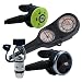 Promate Scuba Dive Regulator Gauge Octopus Gear Package, Black