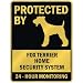 terrier35  - PROTECTED BY FOX TERRIER HOME SECURITY SYSTEM PARKING
