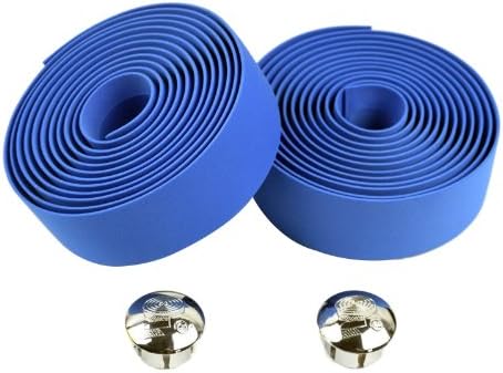 2 x Soft Bike Handlebar Handle Bar Tape Wrap Bicycle Cycling Tape & Bar Plugs