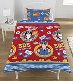 Postman Pat Special Delivery Service Single Duvet Cover And Pillowcase