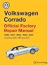 Volkswagen Corrado Official Factory Repair Manual 1990-1994: Official Factory Repair Manual 1990, 1991, 1992, 1993, 1994, Including G60, Vr6 and Slc (Volkswagen Service Manuals)