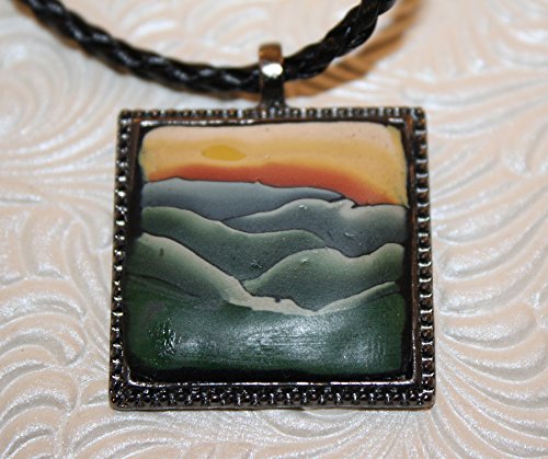 Smoky Mountain Handmade Pendant