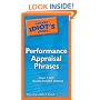 The Pocket Idiot's Guide to Performance Appraisal Phrases (Pocket Idiot's Guides)