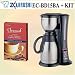 Zojirushi ECBD15 Fresh Brew Stainless Steel Thermal Carafe Coffee Maker w/ Decalcifier 