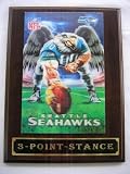 Seattle Seahawks 3D Plaque - 3 Point Stance