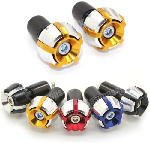 MIT Motors - GOLD - SPOKE CNC Bar Ends - Honda CB CBR 600 F2 F3 F4 F4i 600RR 900RR 929RR 954RR 1000RR 1100RR VTR 1000 SP1 SP2 RC51 VFR 750 800 NT650