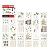 Creative Imaginations Vintage Hawaii Swatch Book Impress Ons