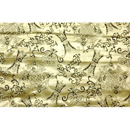 Asian Décor - Window Treatments Shades - Shang Hai Tan Roman Blinds - Gold
