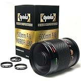 Opteka 500-1000mm High Definition Mirror Telephoto Lens for Canon EOS 50D, 40D, 30D, 20D, 10D, Digital Rebel XT, XTi, XS, XSi, & T1i Digital SLR Cameras