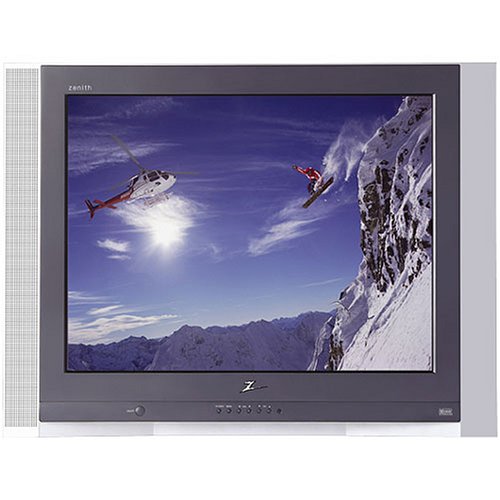 Zenith C32F33 - 32 CRT TV - metallic silver