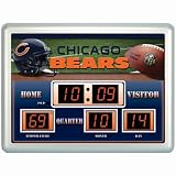 NFL Chicago Bears 14x19 Inch ScoreBoard-Clock-Thermometer (NG)