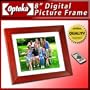 Opteka OPT 8 DPF-CH 8-Inch Digital Picture Frame w/128MB Built-In Memory (Cherry Wood)