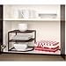 Seville Classics 2-Tier Corner Shelf Counter and Cabinet Organizer, Bronze