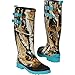 Legendary Whitetails Women's Big Game Camo Storm Chaser Rain Boots Glacier 10