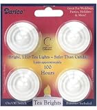 Battery Operated Tea Lights-4/Pkg