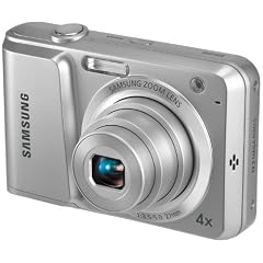 Samsung ES25 Digitalkamera  (27 mm Weitwinkel, 12 Megapixel, 4-fach optischer Zoom, Digitale Bildstabilisierung) silber