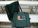New Stadium Bleacher Seat Cushion Chair University of Miami Hurricanes Officially Licensed