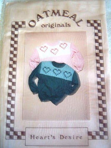 HEARTS DESIRE SHIRT SEWING PATTERN SIZES 8-10-12-14-16 FROM OATMEAL ORIGINALS