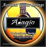 3 SETS! Adagio Professional Acoustic Guitar Strings 10-47