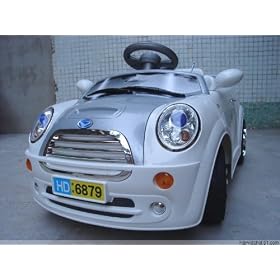 White Kids Mini Style Ride on Battery/Electric Remote Car