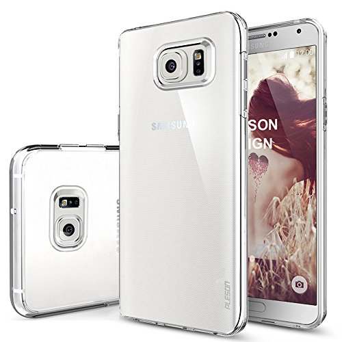 Galaxy Note 5 Case, PLESON® [Tou] Samsung Galaxy Note 5 Clear Case Cover,Crystal/ Dotted Slim Fit/ Lightweight/ Exact Fit/ NO Bulkiness Clear back panel+Soft TPU bumper Case for Galaxy Note 5 (2015)