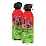 Dust Free 100% Ozone Safe Spray Duster, 10 oz. Can, 2/Pack (REARR3722)