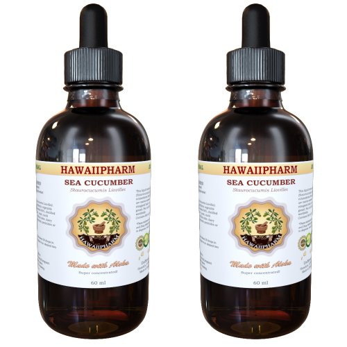 Sea Cucumber Liquid Extract, Sea Cucumber (Holoturia Atra) Tincture 2x4 oz