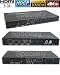 4in x 2out HDMI Matrix Selector Switch Switcher Splitter Multiplier + Digital to Analog Audio Converter feature!