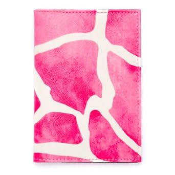 Pink Giraffe Passport Covers ID Holders Wallet