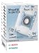 Bosch Megaair Super Tex Type G  Vacuum Bag, 4 Litre Capacity, Pack Of 4 And Includes A Micro Hygiene Filter For The Motor