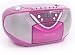 Produkt-Bild: Radiorecorder CD-Player Radio Antenne LED Display Denver TCD-33C Pink