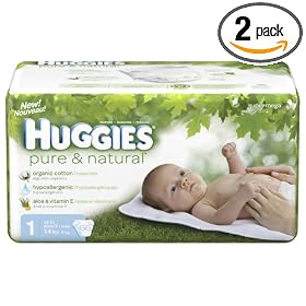 Huggies Pure & Natural Diapers
