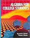 Book Algebra for College Students